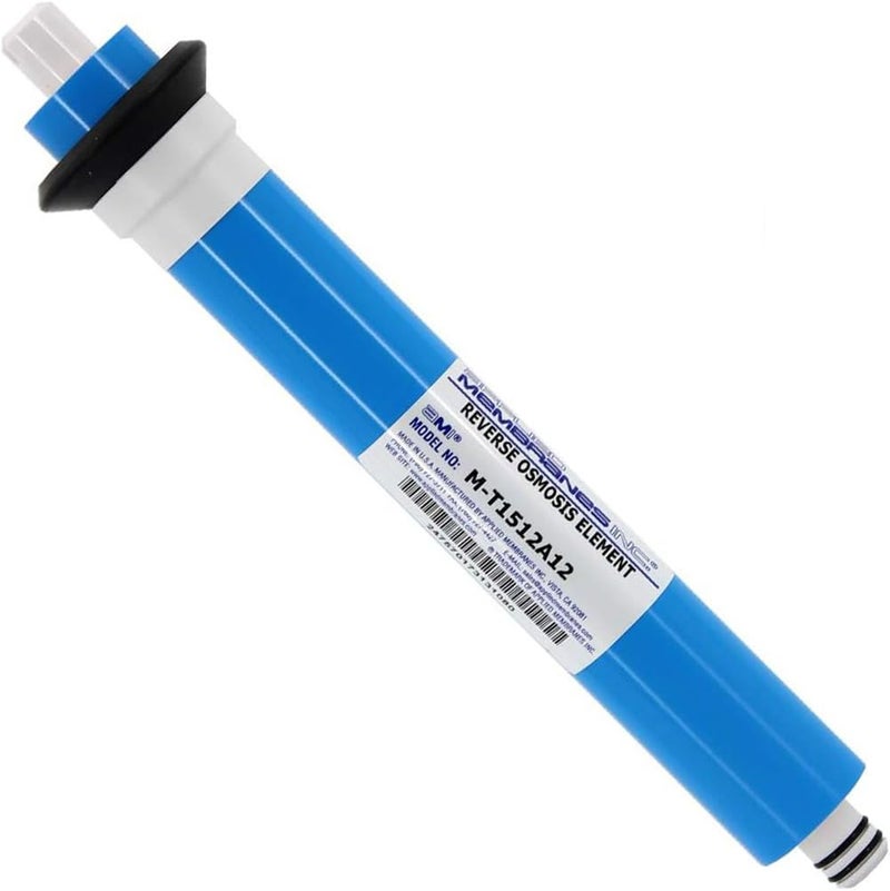 APPLIED MEMBRANES INC. 12 GPD Reverse Osmosis Membrane | RO Membrane Water Filter Replacement for Reverse Osmosis Water Filtration System | 1.5â€ x 12â€ Universal Compatibility | Made in USA - Image 1